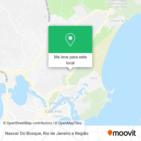 Nascer Do Bosque mapa