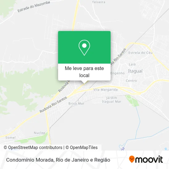 Condomínio Morada mapa