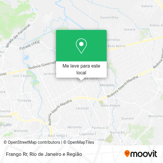 Frango Rr mapa