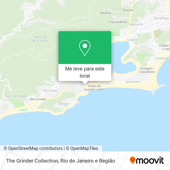 The Grinder Collection mapa