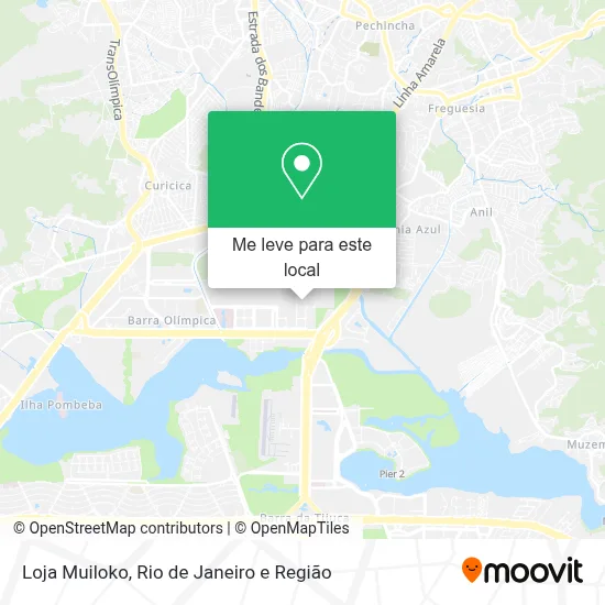 Loja Muiloko mapa