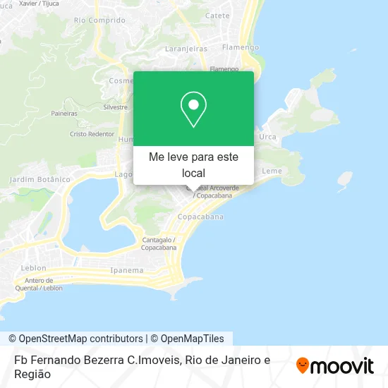 Fb Fernando Bezerra C.Imoveis mapa
