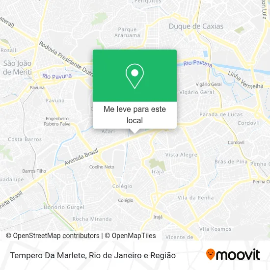 Tempero Da Marlete mapa