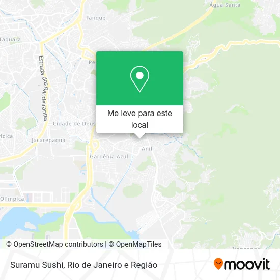 Suramu Sushi mapa