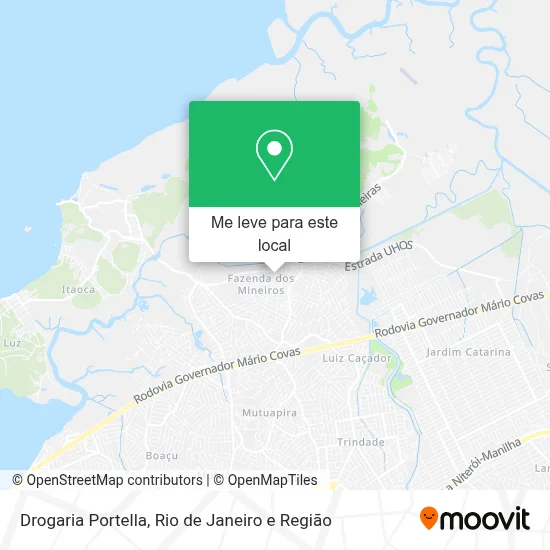 Drogaria Portella mapa