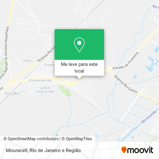 Mouracell mapa