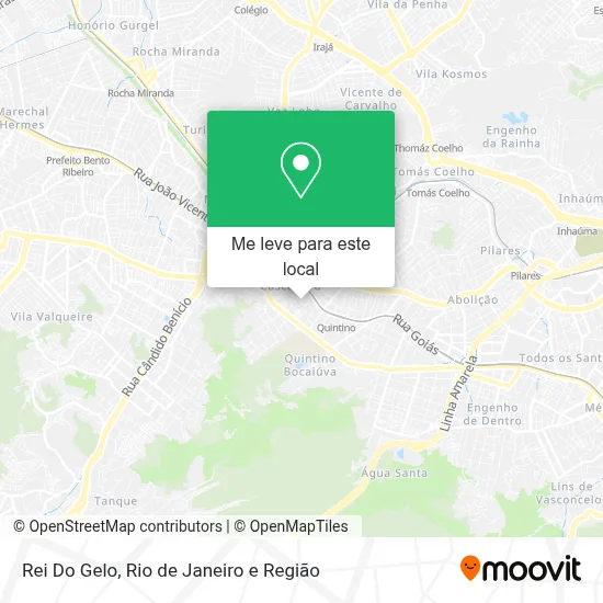 Rei Do Gelo mapa
