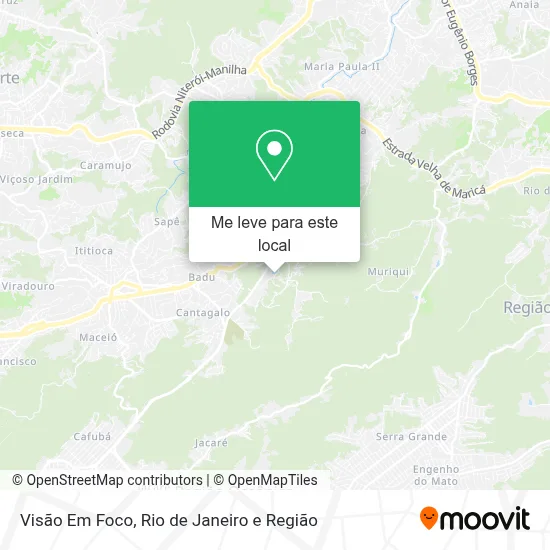 Visão Em Foco mapa