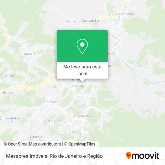 Messores Imóveis mapa