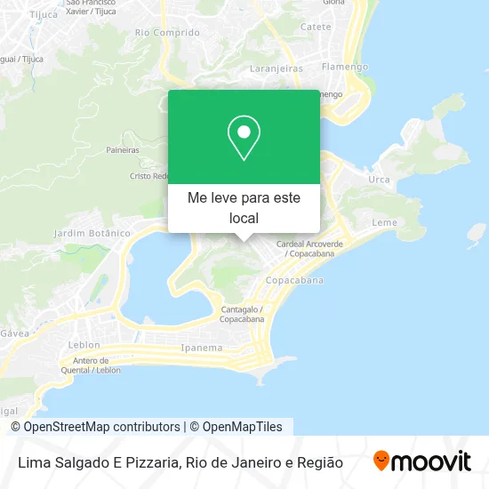 Lima Salgado E Pizzaria mapa
