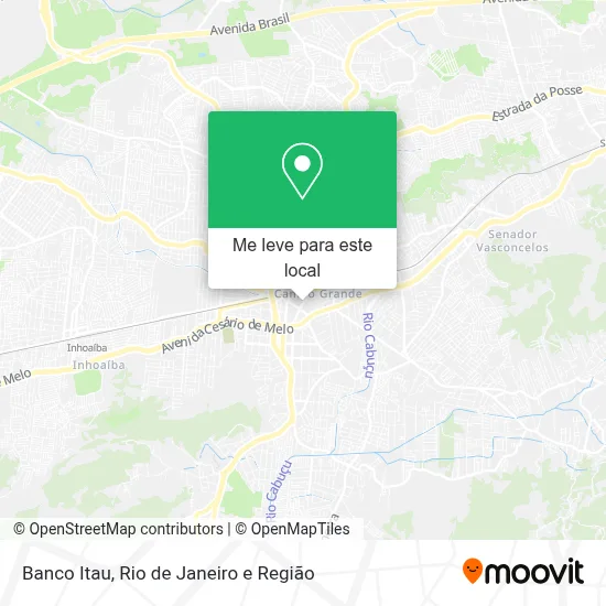 Banco Itau mapa