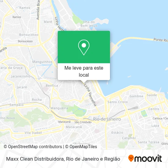 Maxx Clean Distribuidora mapa