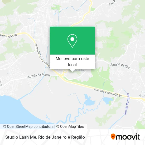 Studio Lash Me mapa