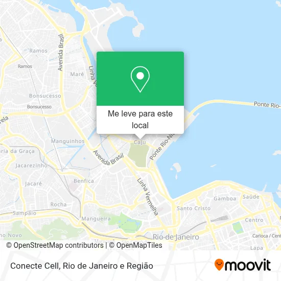 Conecte Cell mapa