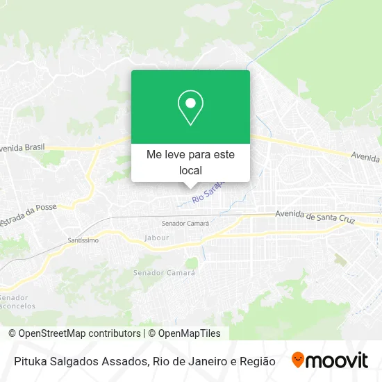 Pituka Salgados Assados mapa