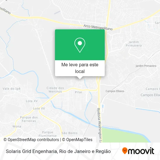 Solaris Grid Engenharia mapa