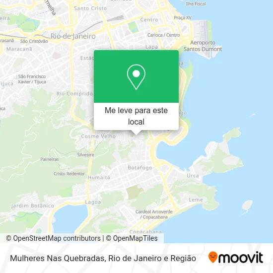 Mulheres Nas Quebradas mapa