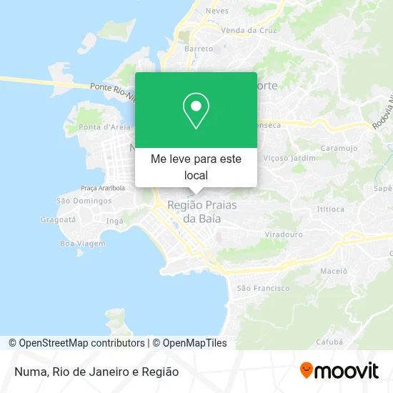 Numa mapa