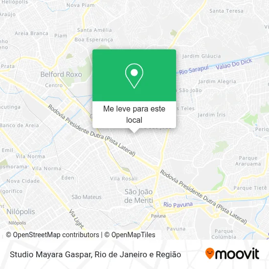 Studio Mayara Gaspar mapa