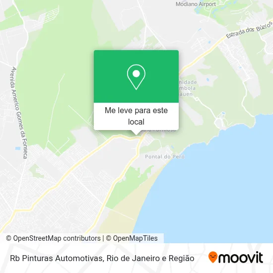Rb Pinturas Automotivas mapa