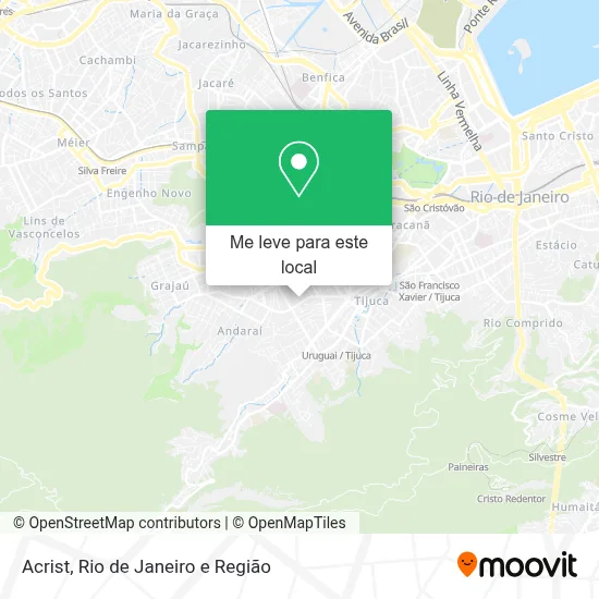 Acrist mapa