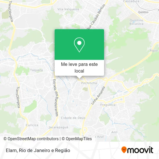 Elam mapa