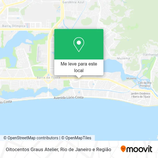 Oitocentos Graus Atelier mapa