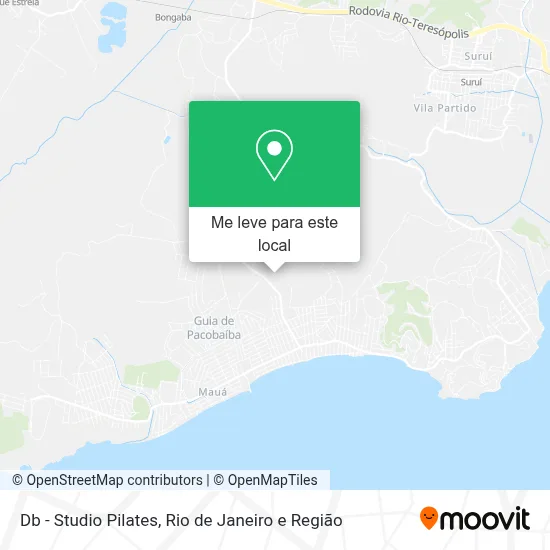 Db - Studio Pilates mapa
