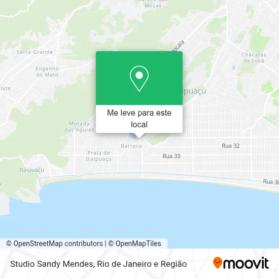 Studio Sandy Mendes mapa