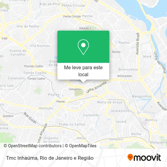 Tmc Inhaúma mapa