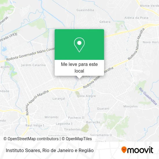 Instituto Soares mapa