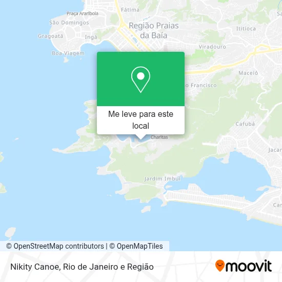 Nikity Canoe mapa