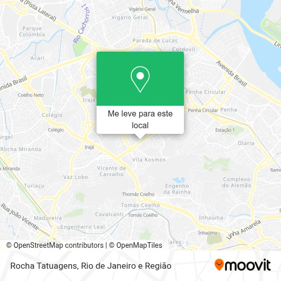 Rocha Tatuagens mapa