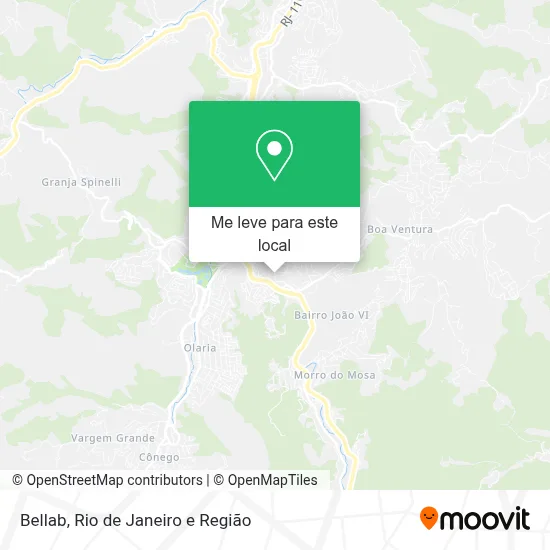 Bellab mapa
