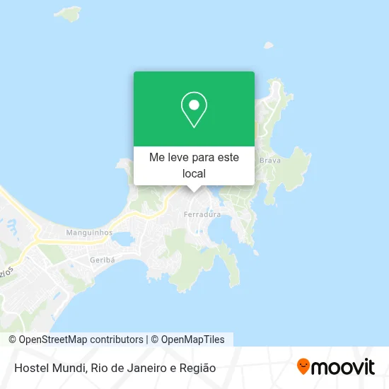 Hostel Mundi mapa