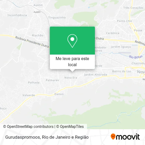 Gurudaspromoos mapa