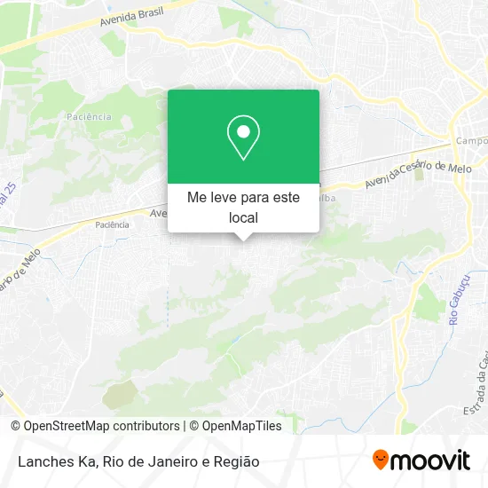 Lanches Ka mapa