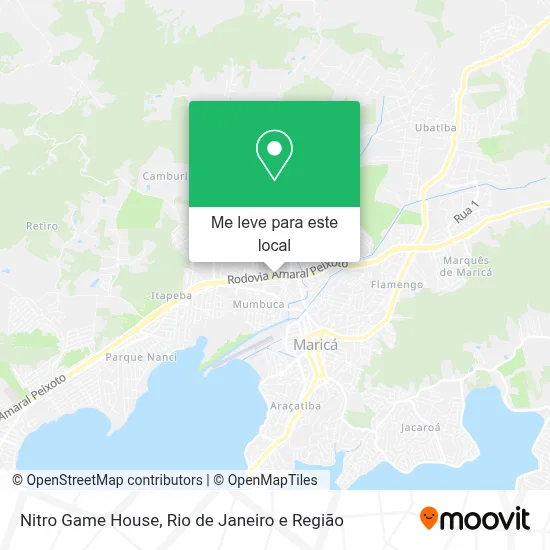 Nitro Game House mapa