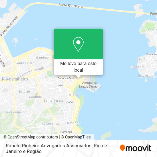 Rabelo Pinheiro Advogados Associados mapa