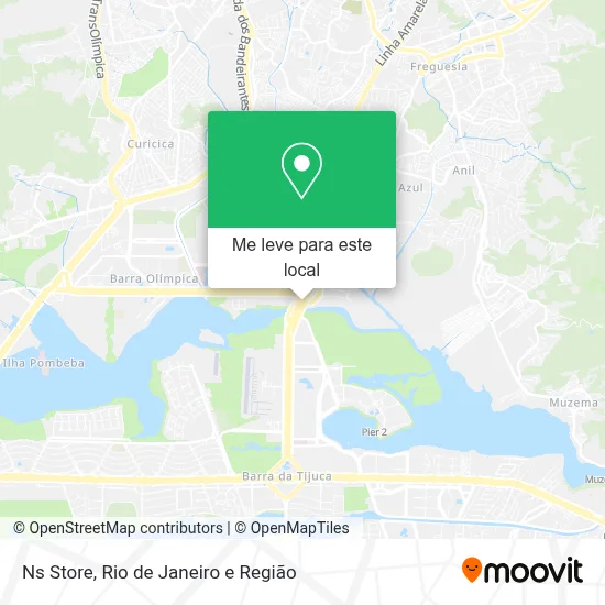 Ns Store mapa