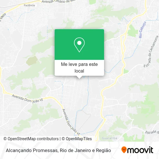 Alcançando Promessas mapa