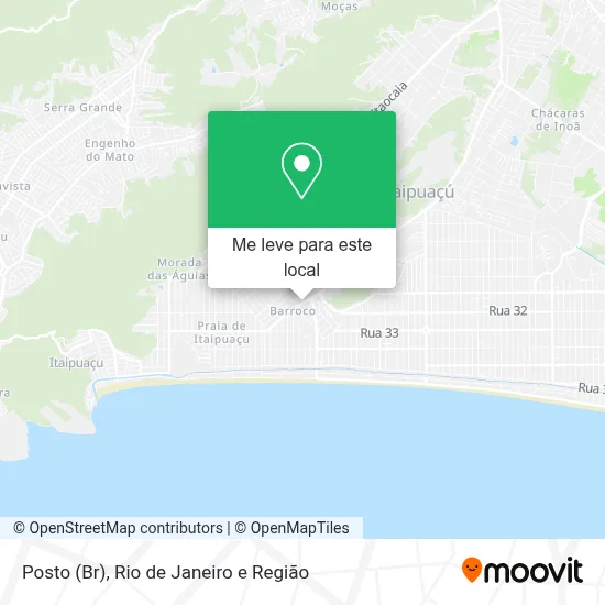 Posto (Br) mapa