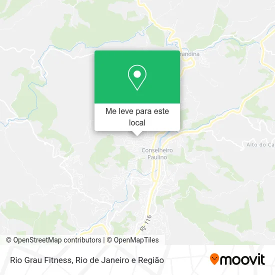 Rio Grau Fitness mapa