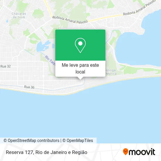 Reserva 127 mapa