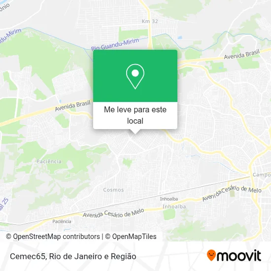 Cemec65 mapa