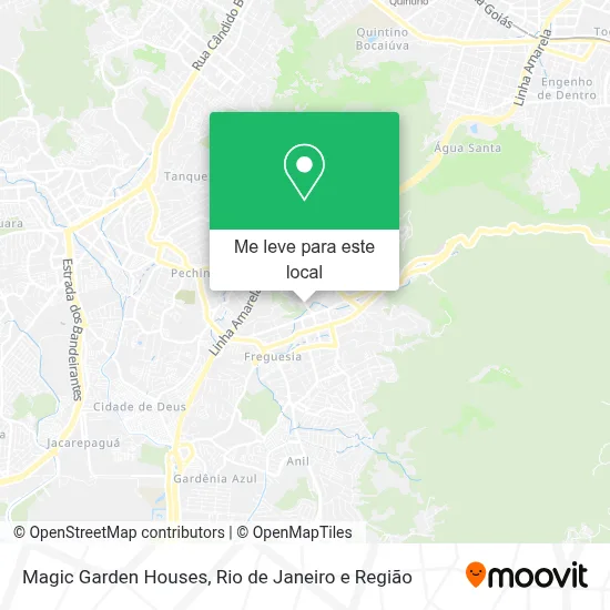 Magic Garden Houses mapa