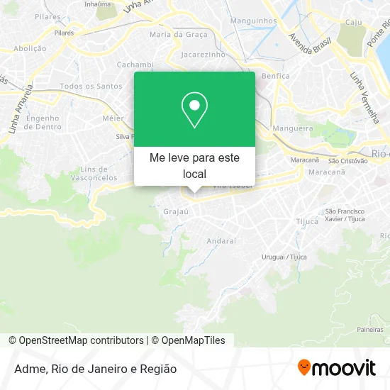 Adme mapa