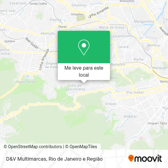 D&V Multimarcas mapa