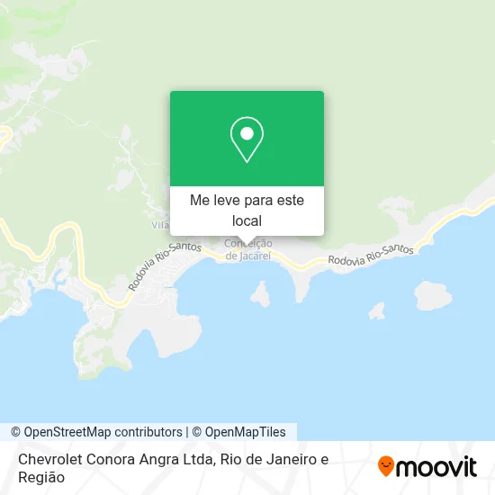 Chevrolet Conora Angra Ltda mapa