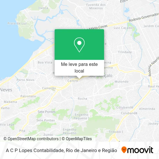 A C P Lopes Contabilidade mapa